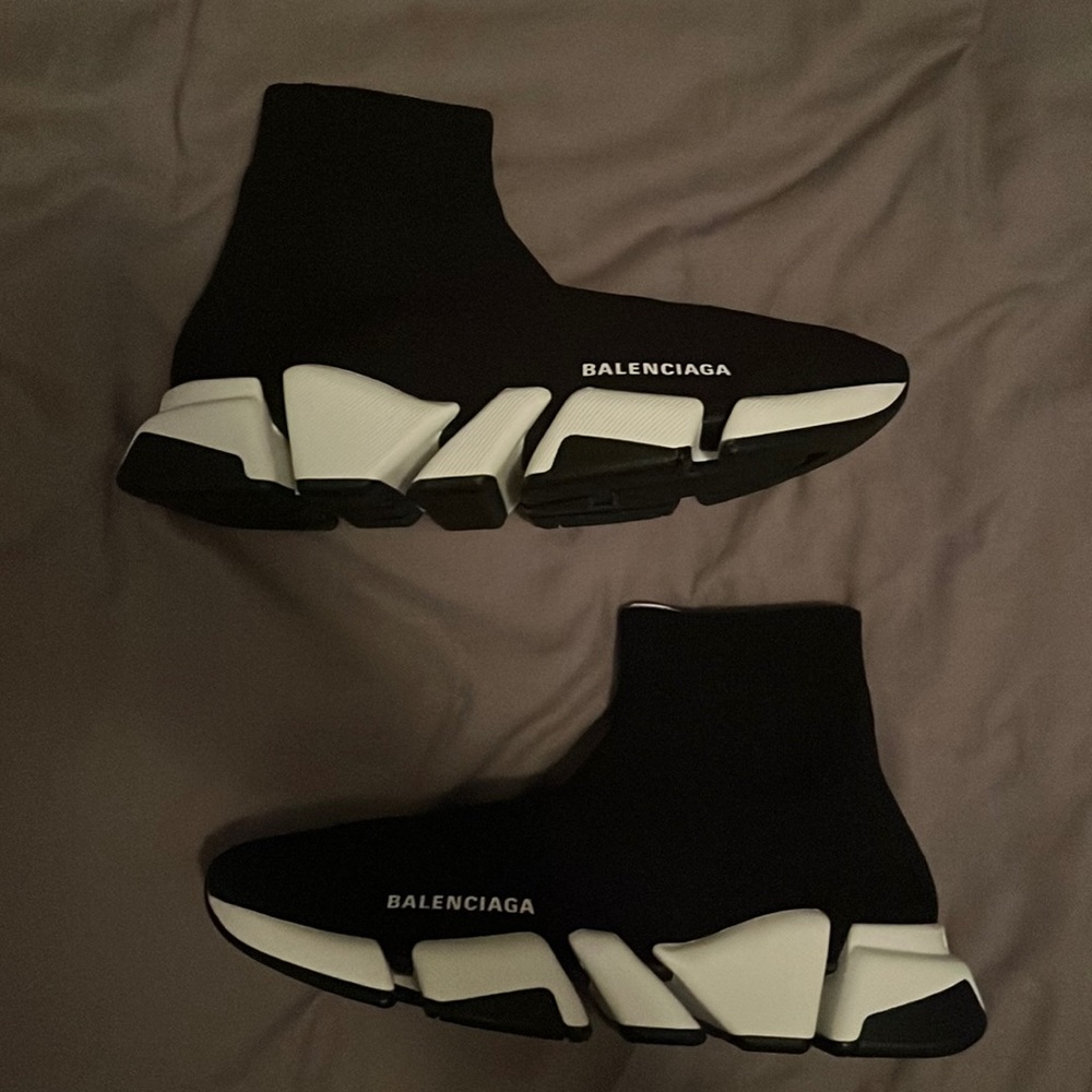 Balenciaga Wmns
Speed 2 Trainer Knit
'Black White'